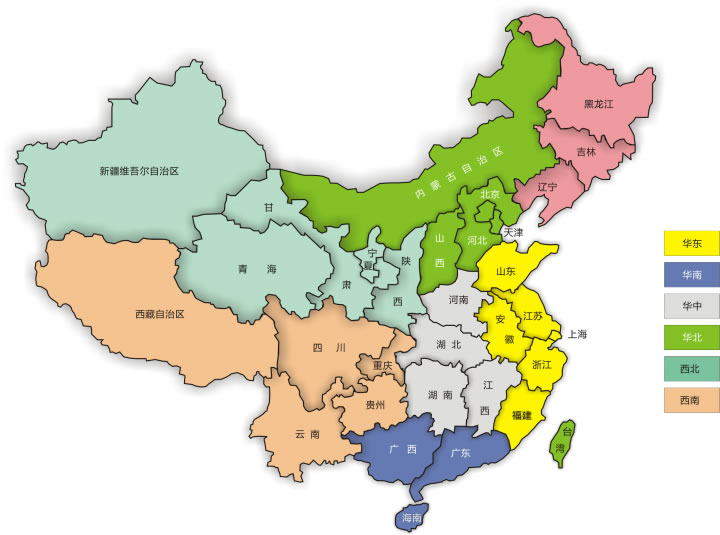 华南区 广东 东莞,佛山,深圳,惠州,中山 华东区  浙江 上海,杭州图片